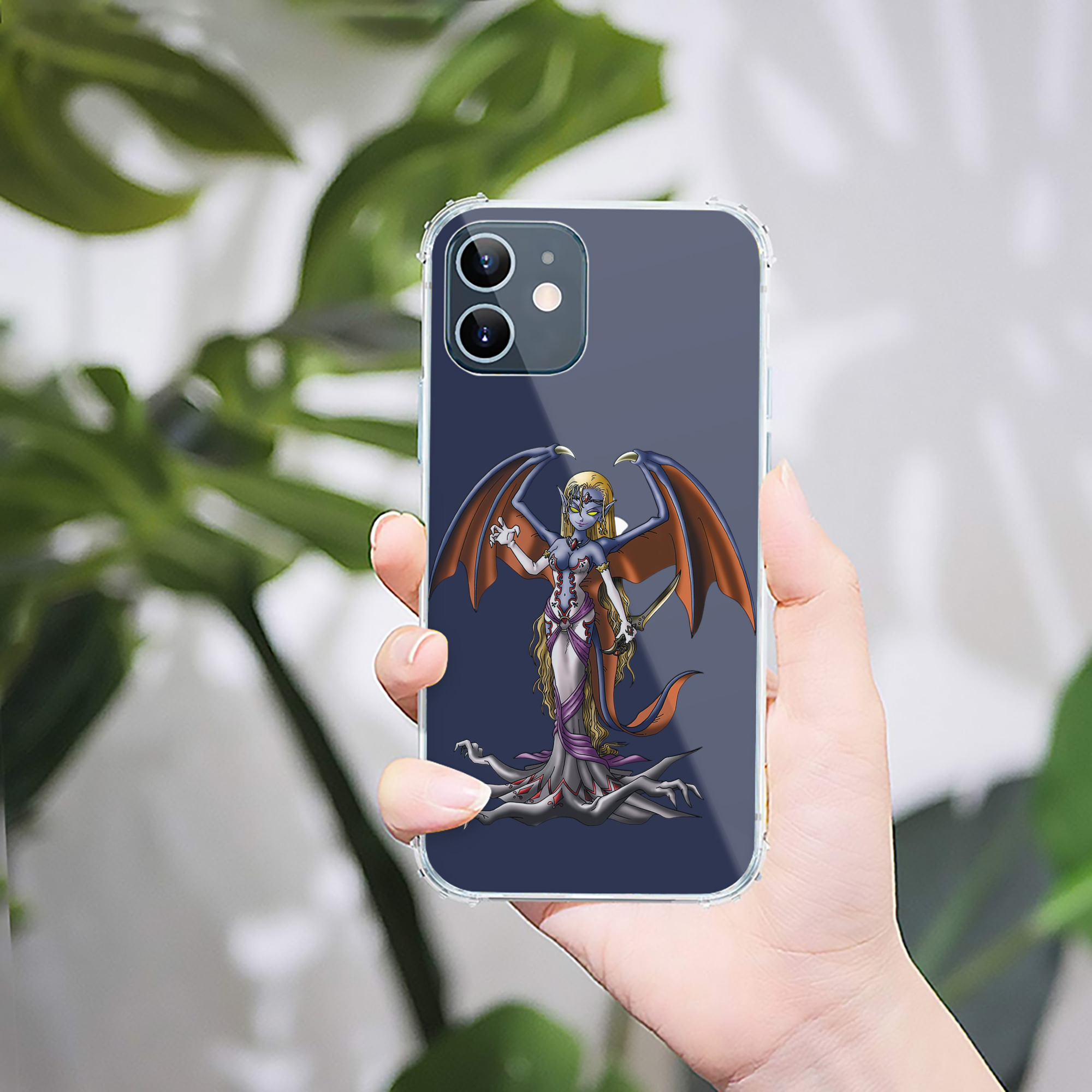 （画像用） ドラゴンクエスト Doragon Kuesuto Dragon Quest 【iPhone 12シリーズ対応】透明スマホケース（クリアソフトケース）